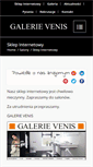 Mobile Screenshot of galerievenis.pl